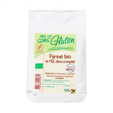 Harina de Arroz Semi SinGluten Eco 500g Ma Vie Sans Gluten