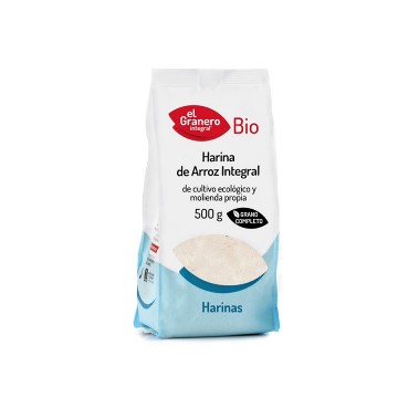 Harina de Arroz Integral Bio 500g El Granero Integral