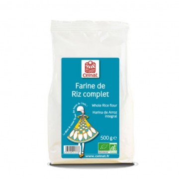 Harina de Arroz Integral Bio 500g Celnat