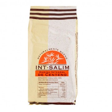 Harina Centeno Integral 500g Int-Salim