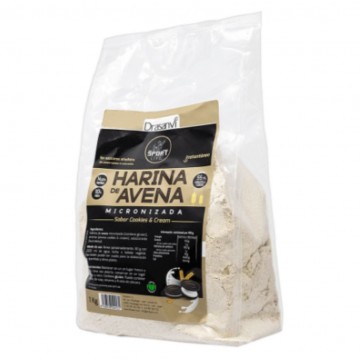 Harina Avena Sabor Cookies Cream Sport Live 1kg Drasanvi