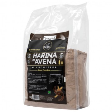 Harina Avena Sabor Chocolate Sport Live 1kg Drasanvi