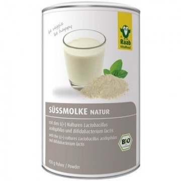 Suero de Leche Natural en Polvo SinGluten Bio Vegan 450g Raab