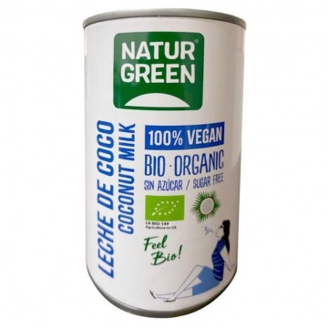 Leche de Coco Bio Vegan 400g Natur Green