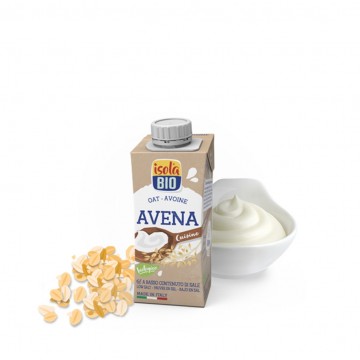 Crema para Cocinar Avena Bio 200ml Isola Bio