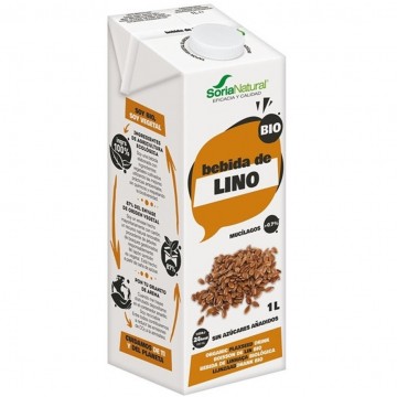 Bebida Vegetal Lino Eco 6x1L Soria Natural