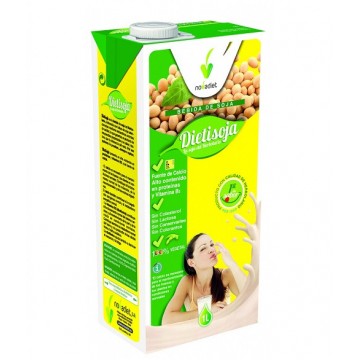 Bebida Vegetal de Soja Dietisoja 6x1L Nova Diet