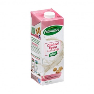 Bebida Vegetal de Soja Calcimel SinGluten Vegan 12x1L Santiveri