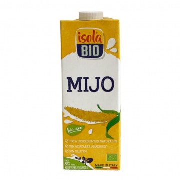 Bebida Vegetal de Mijo SinGluten Bio Vegan 6x1L Isola Bio