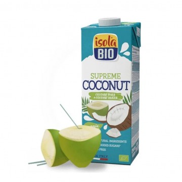 Bebida Vegetal de Coco Supreme SinGluten Bio Vegan 6x1L Isola Bio