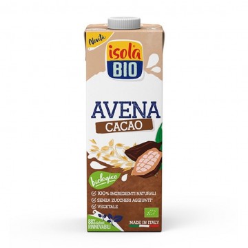 Bebida Vegetal de Avena y Cacao Bio 6x1L Isola Bio