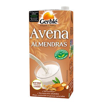 Bebida Vegetal de Avena y Almendra 6x1L Gerble