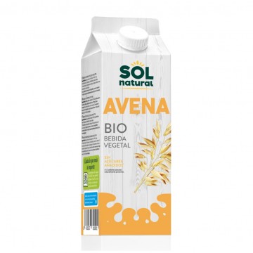 Bebida Vegetal de Avena Vegan Bio 6x1L Solnatural