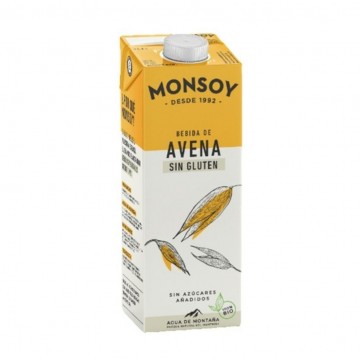 Bebida Vegetal de Avena SinGluten Bio 6x1L Monsoy