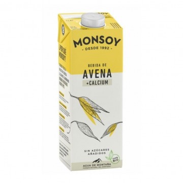 Bebida Vegetal de Avena con Calcio Vegan Bio 6x1L Monsoy