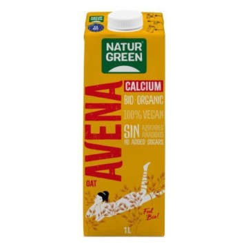 Bebida Vegetal de Avena con Calcio Bio 6x1L Natur-Green