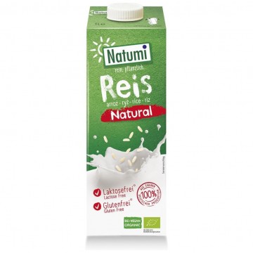 Bebida Vegetal de Arroz SinGluten Bio Vegan 6x1L Natumi