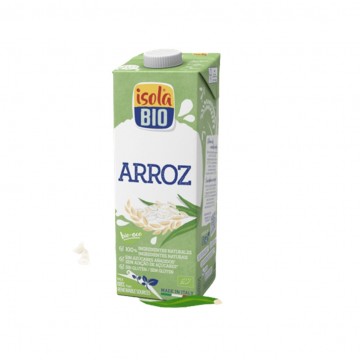 Bebida Vegetal de Arroz SinGluten Bio Vegan 6x1L Isola Bio