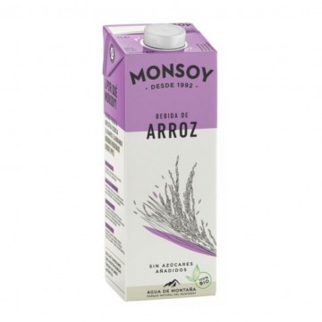 Bebida Vegetal de Arroz SinGluten Bio 6x1L Monsoy