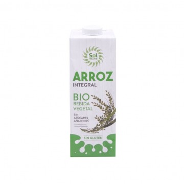 Bebida Vegetal de Arroz Integral SinGluten Bio Vegan 6x1L Solnatural