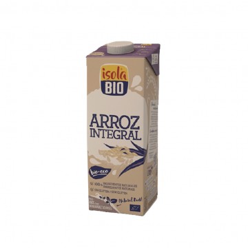 Bebida Vegetal de Arroz Integral SinGluten Bio Vegan 6x1L Isola Bio