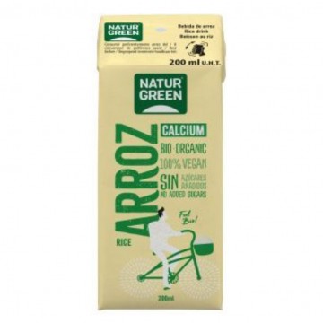 Bebida Vegetal de Arroz 24x200ml Natur-Green