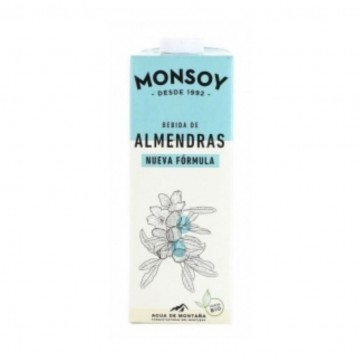 Bebida Vegetal de Almendra SinGluten Bio 6x1L Monsoy