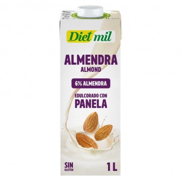 Bebida Vegetal de Almendra SinGluten 6x1L Dietmil