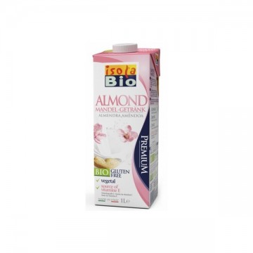 Bebida Vegetal de Almendra Pura SinGluten Bio 6x1L Isola Bio