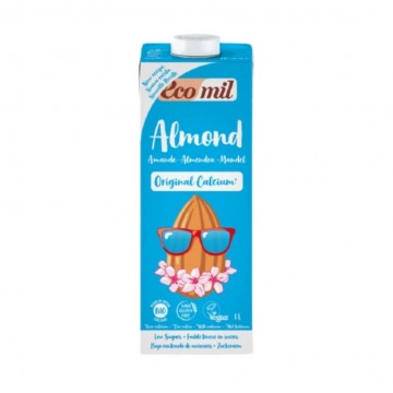 Bebida Vegetal de Almendra con Agave SinGluten Bio Vegan 6x1L Nutriops Ecomil