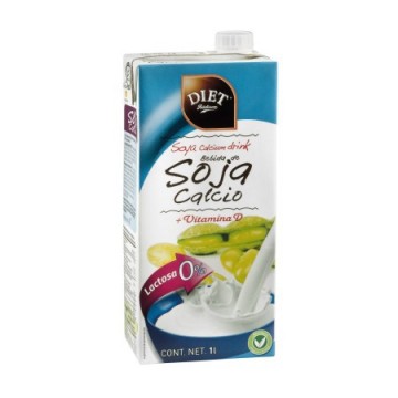 Bebida Vegetal con Soja Calcio SinGluten Vegan 6x1L Diet-Radisson