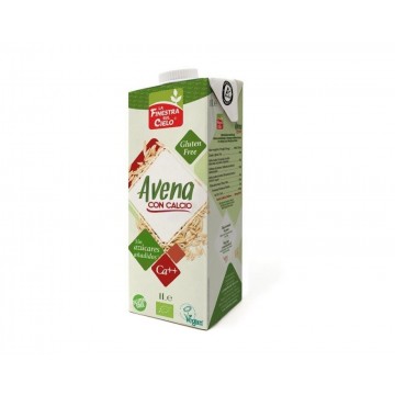 Bebida Vegetal Avena con Calcio SinGluten Bio Vegan 6x1L La Finestra Sul Cielo