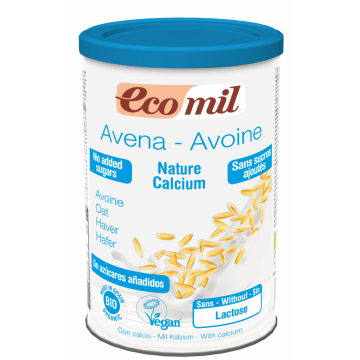 Bebida Vegetal Avena Calcio en Polvo Bio Vegan 400g Nutriops