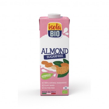 Bebida Vegetal Almendras SinGluten Vegan 6x1L Isola Bio