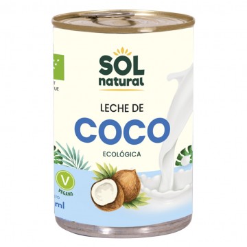 Bebida de Coco para Cocinar Eco 400ml Solnatural