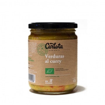 Verduras Al Curry SinGluten Bio 425g Carlota Organic