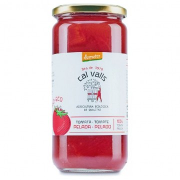 Tomate Pelado Entero Bio 660g Cal Valls