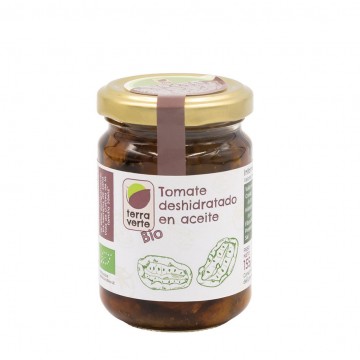 Tomate deshidratado en Aceite de Oliva Eco 155g Terra Verte