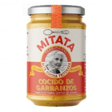 Tarritos Cocido Garbanzos Triturado 340g Mitata