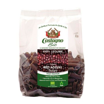 Sedani de Pasta Azukis Rojas Bio Vegan 250g Castagno