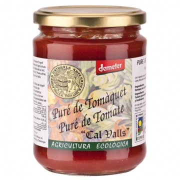 Pure de Tomate SinGluten Eco Vegan 400g Cal Valls