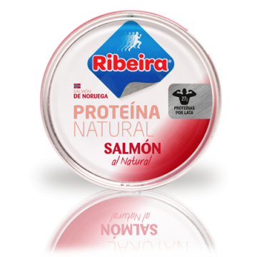 Proteina Natural Salmon Rojo SinGluten 160g Ribeira