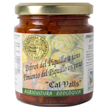 Pimiento Piquillo Tiras Eco 200g Cal Valls