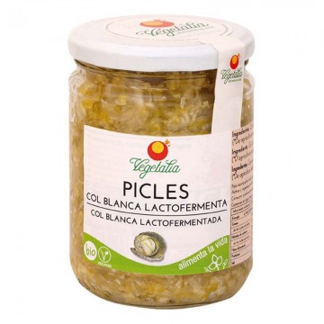 Picles de Col Blanca Bio Vegan 300g Vegetalia