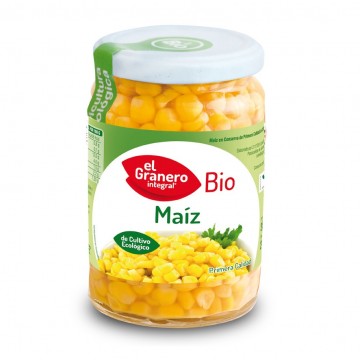 Maiz Dulce en Conserva Bio Vegan 369g El Granero Integral