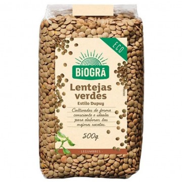 Lentejas Verdes Dupuy Bio 500g Biogra