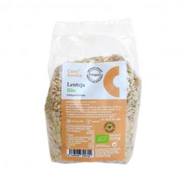 Lentejas SinGluten Bio Vegan 500g Casa Amella