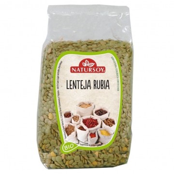 Lentejas Rubias Bio Vegan 500g Natursoy