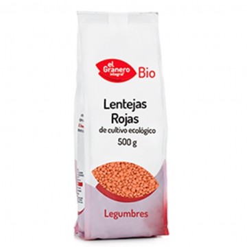 Lentejas Rojas Eco 500g El Granero Integral