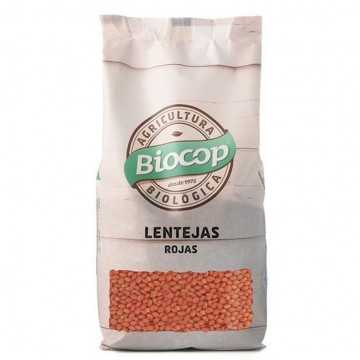 Lentejas Rojas Bio 500g Biocop